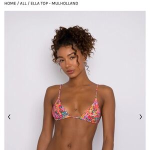 Skatie Ella top in Mulholland Size L